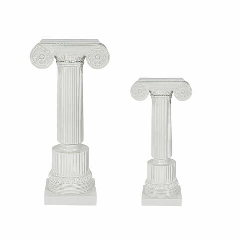 TIMELESS IONIC WHITE DEKORATİF OBJE SETİ