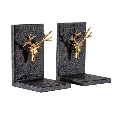 TIMELESS ANTLER KİTAP TUTUCU SETİ