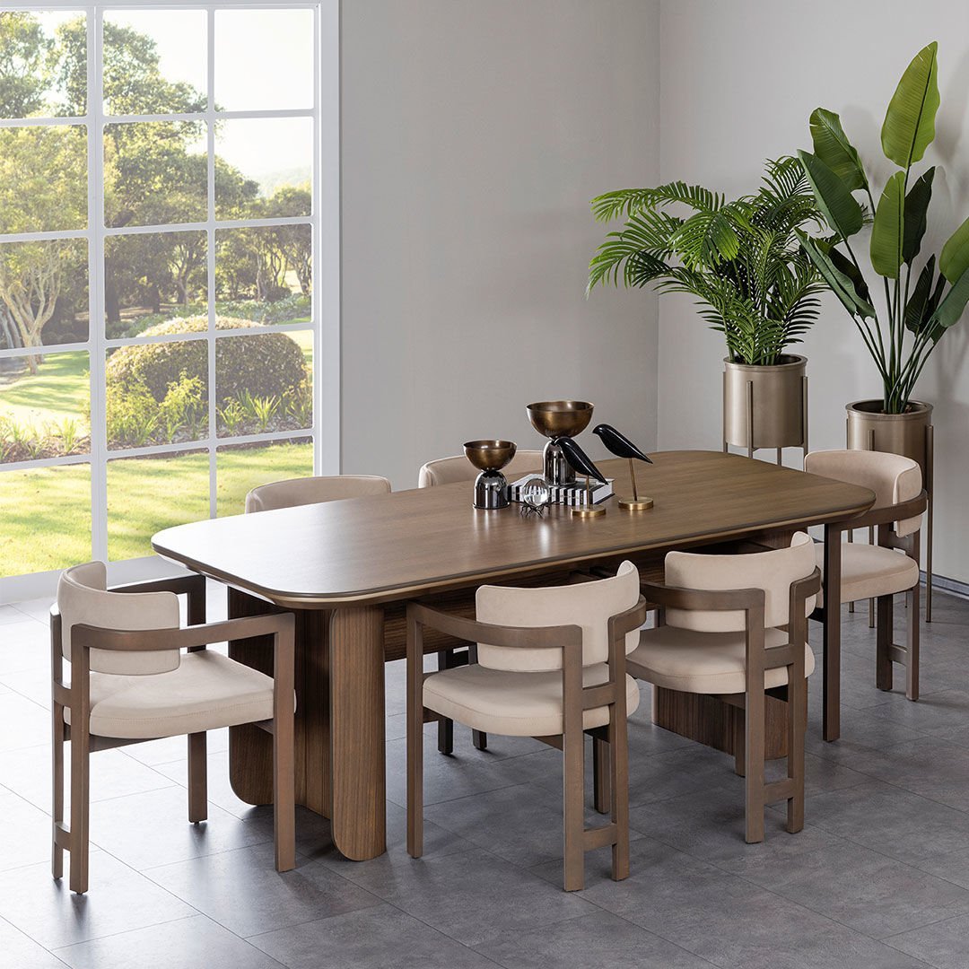 wowpass（masa） Valentino Masa 90x160 cm Hazal | Evkur Şık & Dayanıklı