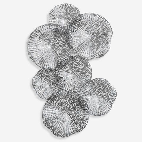 RIPLEY METAL WALL ART PEWTER