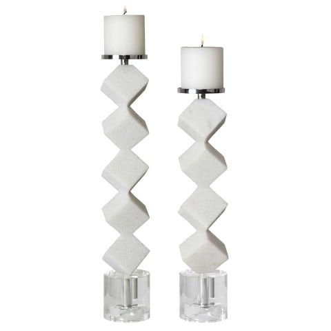 CASEN CANDLEHOLDERS S/2