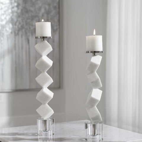 CASEN CANDLEHOLDERS S/2