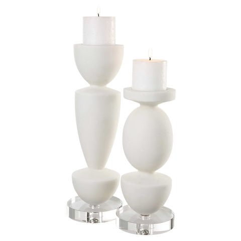 LIDO CANDLEHOLDERS S/2