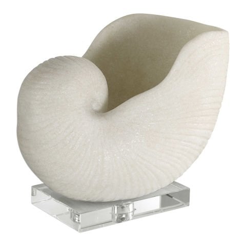 NAUTILUS SHELL SCULPTURE