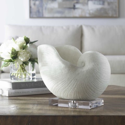 NAUTILUS SHELL SCULPTURE