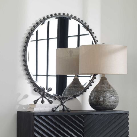 TAZA ROUND MIRROR