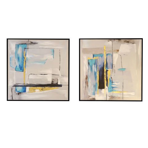 GRACE 2'Lİ TABLO SİYAH