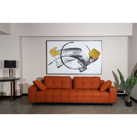 URBAN TABLO BLACK & WHITE 120*200 - SİYAH