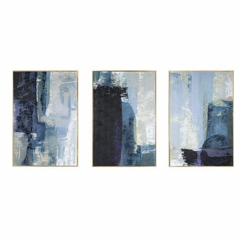 TIMELESS 3'LÜ TABLO BLUE GOLD - 60*90